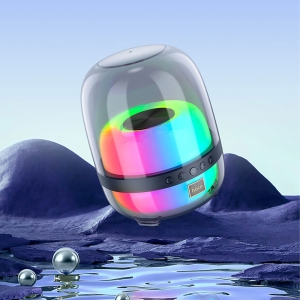 اسپیکر بلوتوثی هوکو Hoco مدل BS58 Crystal نورپردازی رنگی