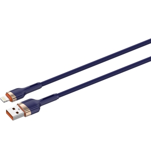 کابل شارژ لایتنینگ الدنیو LDNIO مدل LS641 توان 30 وات یک متری