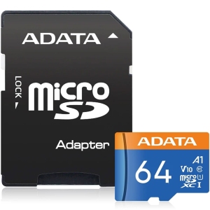 کارت حافظه microSDXC ای دیتا ADATA مدل Premier ظرفیت 64 گیگابایت کلاس 10