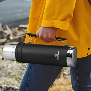 فلاسک دوجداره سانتکو SANTECO مدل HY-1000-16 ظرفیت 1 لیتر