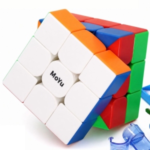 مکعب روبیک 3x3 مویو MoYu مدل RS3M 2020 مگنتی بدون برچسب