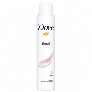 اسپری ضد تعریق زنانه داو Dove مدل Floral 48H حجم 250 میلی لیتر