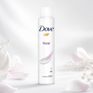 اسپری ضد تعریق زنانه داو Dove مدل Floral 48H حجم 250 میلی لیتر