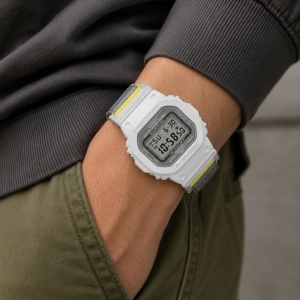 ساعت مچی کاسیو Casio G-SHOCK مدل DW-5600MNC-7A8DR با بند پارچه ای