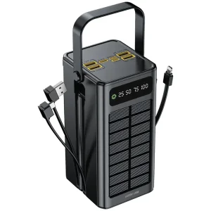 پاوربانک خورشیدی گرین لاین مدل GL-PX50 ظرفیت 60000 میلی آمپر 22.5 وات