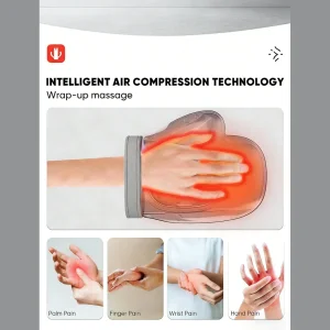 ماساژور دست و انگشتان مدل Smart Hand Massager با گرمایش و فشار هوا