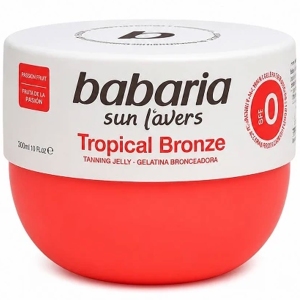 ژل برنزه کننده باباریا babaria اصل مدل Tropical Bronze حجم 300ml