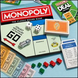 بازی فکری مونوپولی Monopoly مدل The World Edition مناسب 2 تا 6 بازیکن