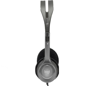 هدفون لاجیتک Logitech مدل H110 با میکروفون چرخشی