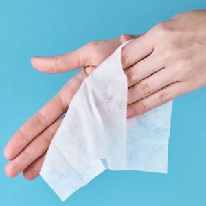 دستمال مرطوب دست و صورت دافی Dafi مدل Water Wipes با 12 برگ