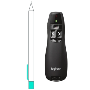 لیزر پرزنتر بی سیم لاجیتک Logitech مدل R400 با لیزر قرمز