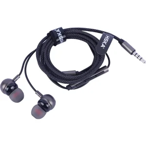 هندزفری سیمی جک 3.5 میلی متری هیسکا HISKA مدل HK-747 با Bass Boost