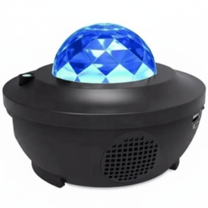 چراغ خواب کهکشانی اسپیکر دار مدل Galaxy Projector