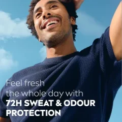 رول ضد تعریق مردانه نیوآ NIVEA مدل  Fresh Active ماندگاری 72 ساعت