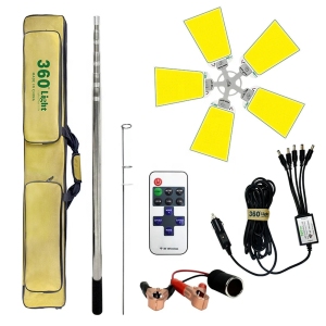 چراغ کمپینگ 360 لایت 360Light مدل FR-05 COB RF با پنج پنل