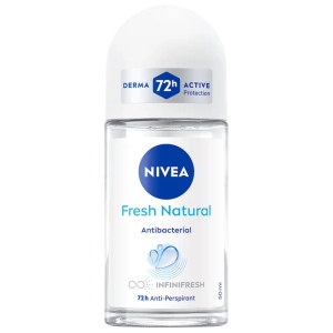 رول ضد تعریق زنانه نیوآ NIVEA مدل Fresh Natural 72H آنتی باکتریال 50ml