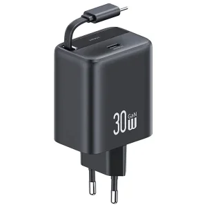 شارژر دیواری 30 وات یوسامز USAMS مدل CC241 تایپ سی با کابل