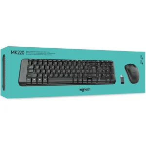 کیبورد و ماوس بی سیم لاجیتک Logitech مدل MK220
