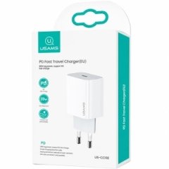 قیمت شارژر دیواری یوسامز USAMS مدل US-CC118 توان 20 وات