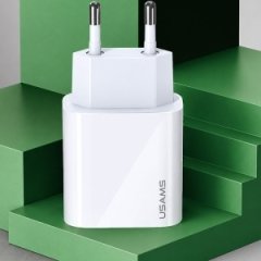 شارژر دیواری یوسامز USAMS مدل US-CC118 توان 20 وات