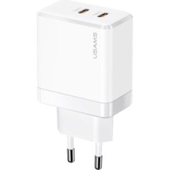 فروش شارژر دیواری یوسامز USAMS مدل CC172 توان 40 وات