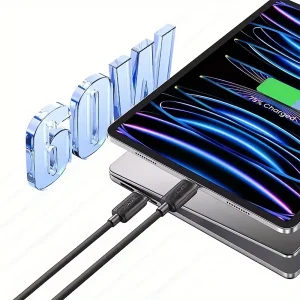 کابل دو سر تایپ سی یوسامز USAMS مدل SJ691 توان 60 وات 1 متر