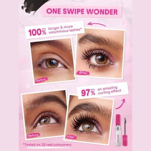 ریمل حجم دهنده و بلند کننده شیگلم SHEGLAM اصل مدل Lashlighter Up & Out ضد آب