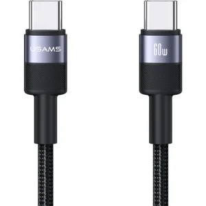 کابل دوسر تایپ سی یوسامز USAMS مدل SJ724 توان 60 وات 1.2 متر
