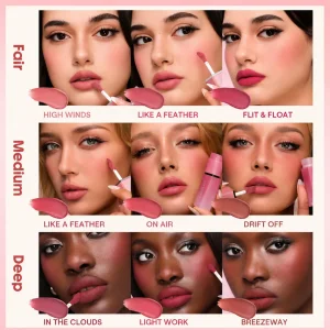 رژ لب و رژ گونه کرمی شیگلم SHEGLAM اصل
