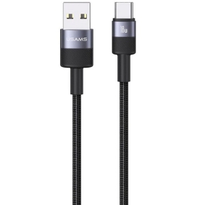 کابل تایپ سی یوسامز USAMS مدل SJ718 توان ۱۸ وات ۱.۲ متر