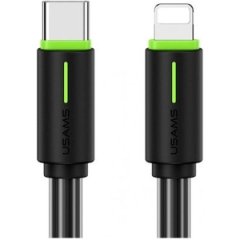 کابل USB-C به لایتنینگ یوسامز مدل SJ735 مشکی