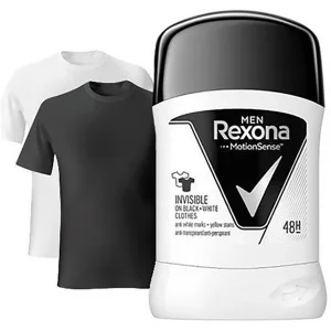 استیک ضد تعریق مردانه رکسونا Rexona مدل Invisible حجم ۴۰ گرم 48 ساعته
