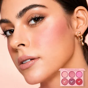پالت رژگونه شیگلم SHEGLAM اصل مدل  Floral Flush blushing bouquet در 6 رنگ