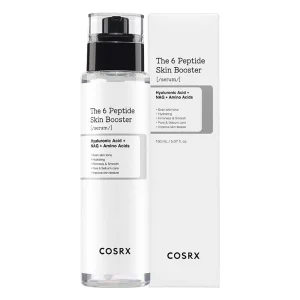 بوستر سرم آبرسان و تقویت کننده پپتیدی کوزارکس COSRX اصل مدل The 6 Peptide حجم 150ml