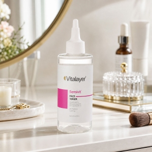 تونر صورت ویتالیر مدل Sensivit مناسب برای پوست حساس 200ml