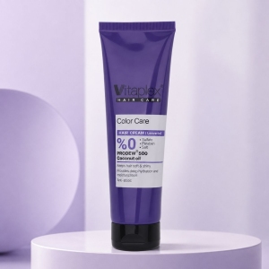 کرم مو ویتاپلکس مدل Color Care فاقد سولفات مناسب موی رنگ شده 150ml
