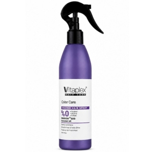 اسپری نرم کننده مو ویتاپلکس مدل CC03 بدون سولفات مناسب موی رنگ شده 300ml