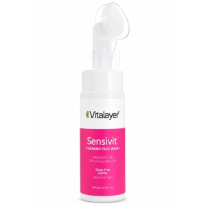 فوم شستشو صورت ویتالیر مدل Sensivit مناسب پوست حساس حجم 200ml