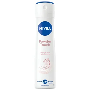 اسپری ضد تعریق زنانه نیوآ NIVEA مدل Powder Touch با محافظت 72 ساعته 150ml