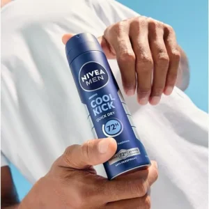 اسپری ضد تعریق مردانه نیوآ NIVEA مدل Cool Kick محافظت 72 ساعته 150ml