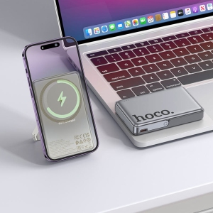پاور بانک وایرلس هوکو HOCO مدل Q36A ظرفیت 10000 میلی آمپر 20 وات