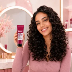کرم حالت دهنده و ترمیم کننده موی فر ویتاپلکس مدل CURL CARE بدون آبکشی 150ml