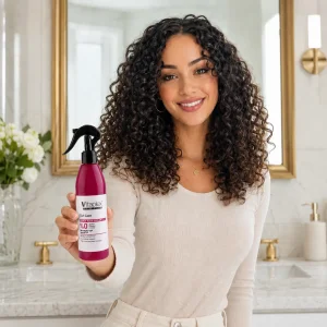 اسپری آبرسان موی فر ویتاپلکس مدل CURL CARE بدون سولفات 300ml