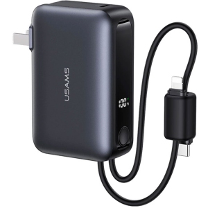 پاور بانک و شارژر یوسامز USAMS مدل CD260 ظرفیت 10000میلی آمپر 22.5 وات