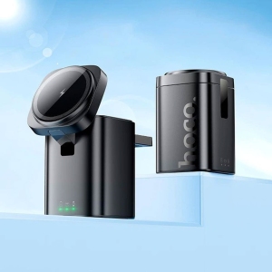 شارژر وایرلس سه کاره هوکو Hoco مدل CQ20 توان 15 وات