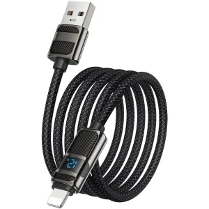 کابل لایتنینگ هوکو HOCO مدل U137 طول 1.2 متر 2.4 آمپر