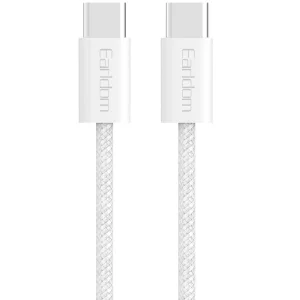 کابل دو سر تایپ سی ارلدام مدل EC-196C-C توان 60 وات 1 متر