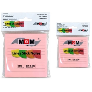 کاغذ یادداشت چسبی ام جی ام MGM مدل MG-563 بسته 100 برگ