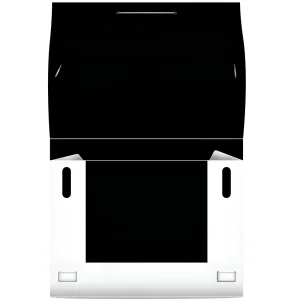 کیف مدارک و بایگانی پاپکو Papco مدل DC-4115 بلک اند وایت کش دار A4