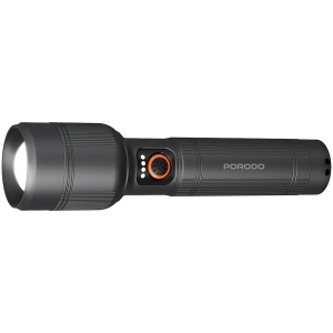چراغ قوه دستی پورودو Porodo مدل PDFL5101GY روشنایی ۱۲۰۰ لومن
